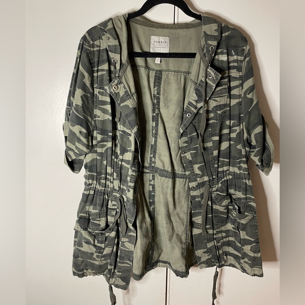 Camo torrid jacket